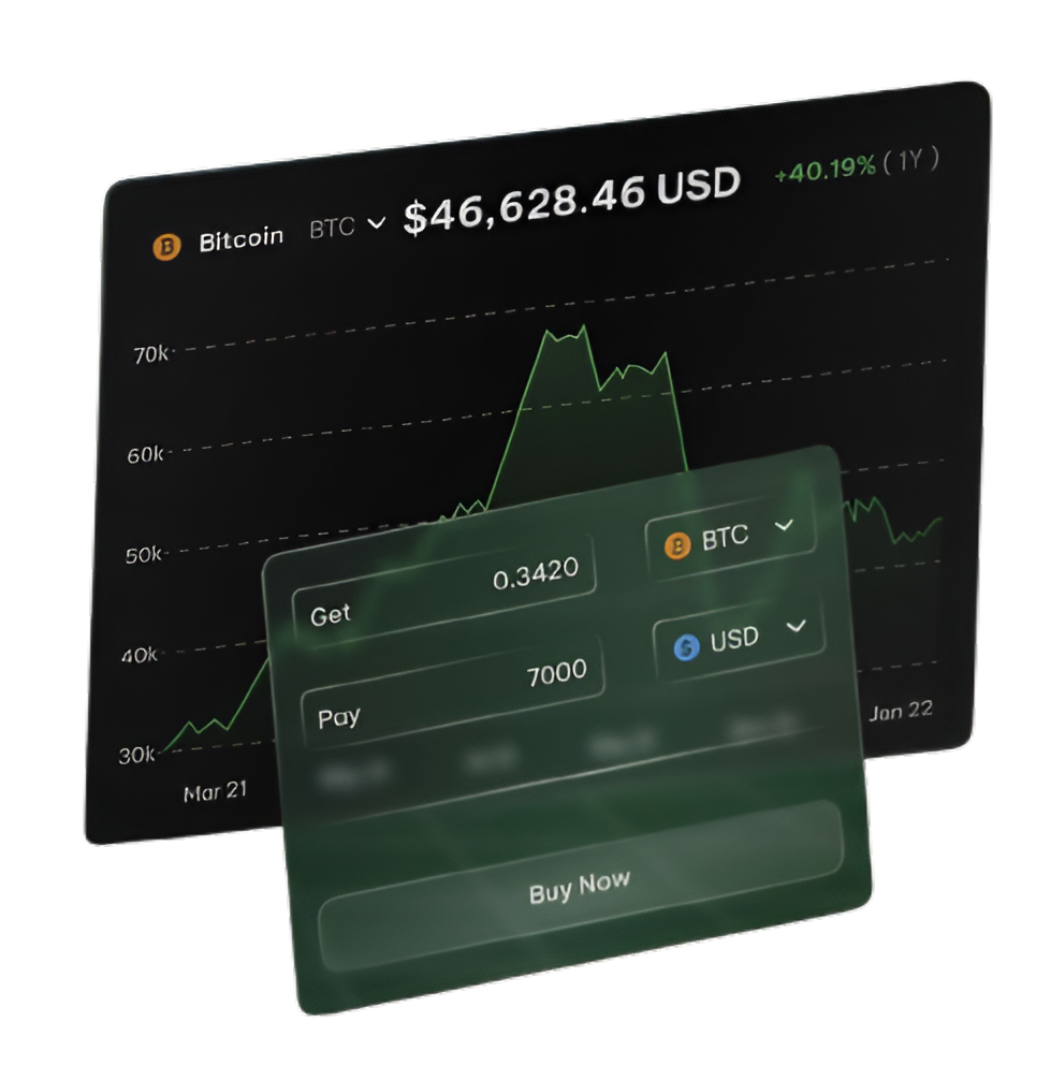 Crypto Dashboard Visual